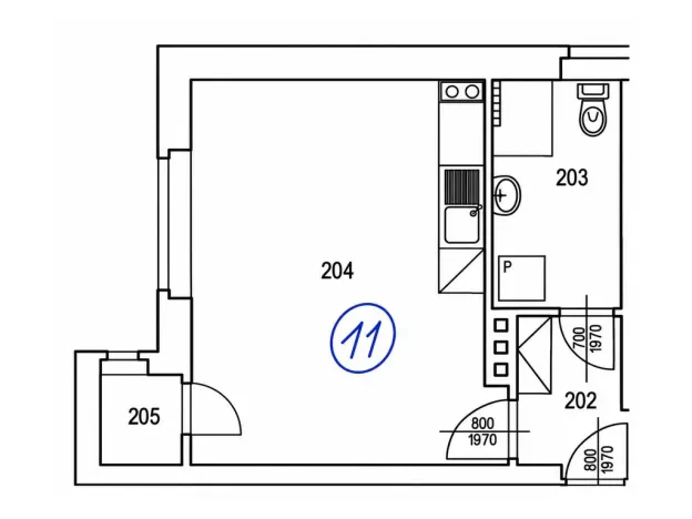 Pronájem bytu 1+kk, Praha - Libeň, Na Truhlářce, 30 m2