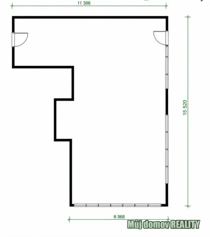 Pronájem obchodního prostoru, Praha - Strašnice, V olšinách, 120 m2