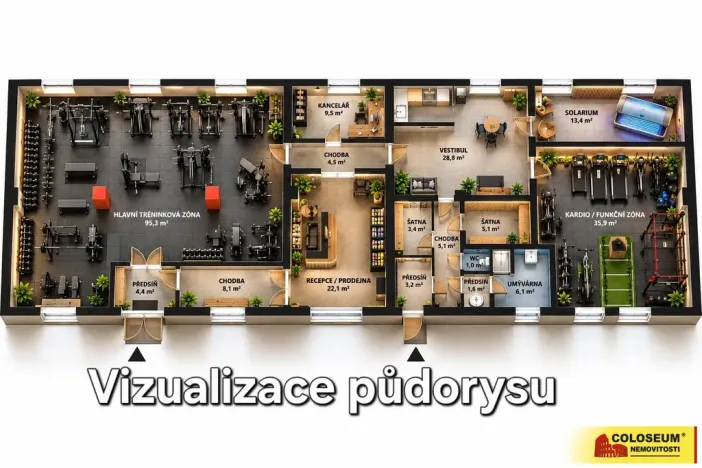 Prodej obchodního prostoru, Boskovice, 247 m2