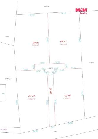 Prodej pozemku pro bydlení, Spálené Poříčí - Lipnice, 855 m2