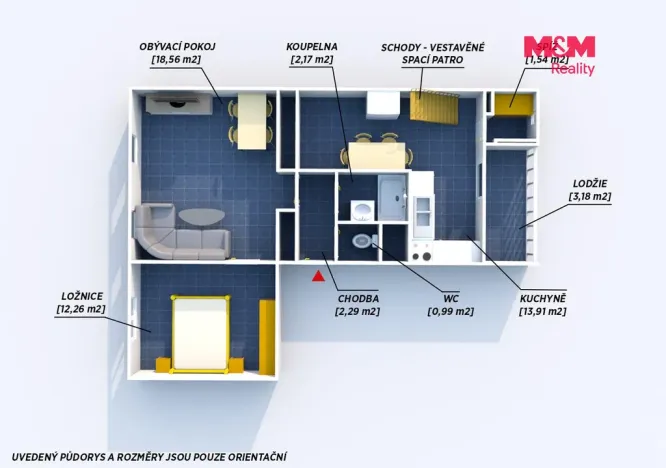 Pronájem bytu 2+1, Rokycany - Nové Město, Josefa Růžičky, 76 m2