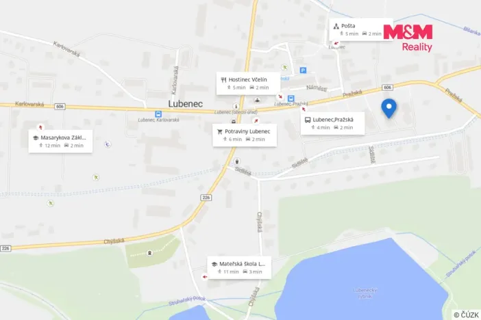 Prodej bytu 3+1, Lubenec, Pražská, 66 m2