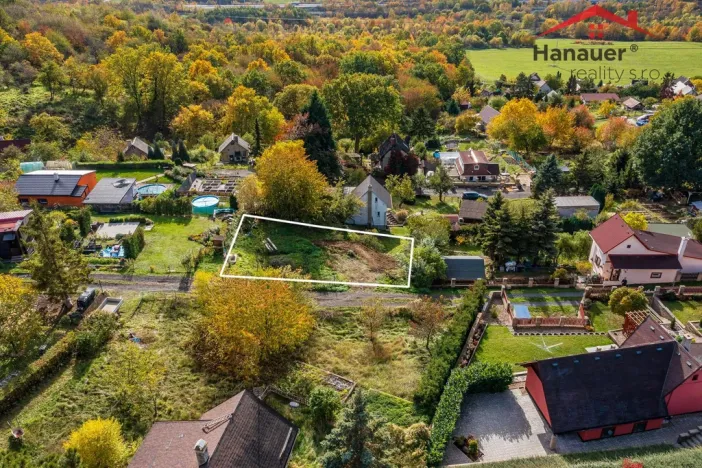 Prodej zahrady, Chlumec - Střížovice, 451 m2