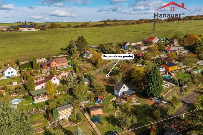 Prodej zahrady, Chlumec - Střížovice, 451 m2