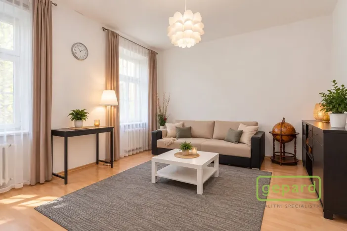 Prodej bytu 2+1, Praha - Holešovice, Řezáčovo náměstí, 45 m2