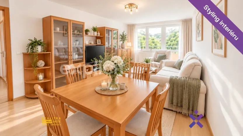 Pronájem bytu 2+1, Zlín, Dukelská, 48 m2