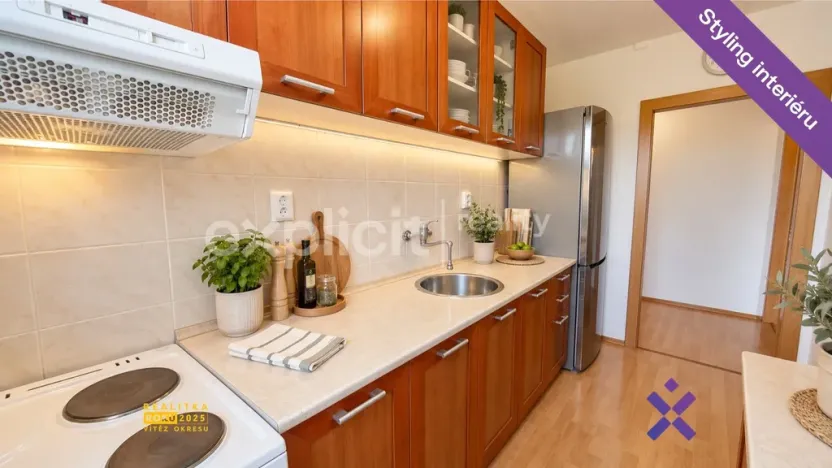 Pronájem bytu 2+1, Zlín, Dukelská, 48 m2