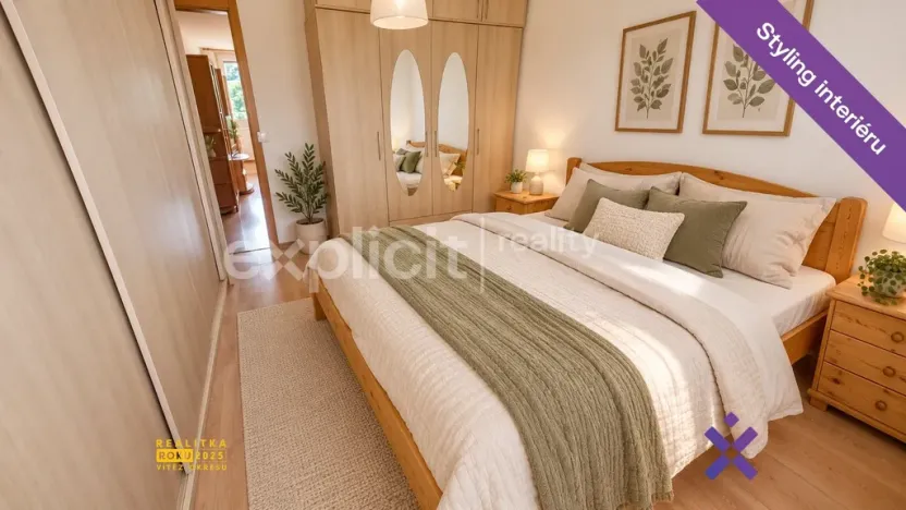Pronájem bytu 2+1, Zlín, Dukelská, 48 m2