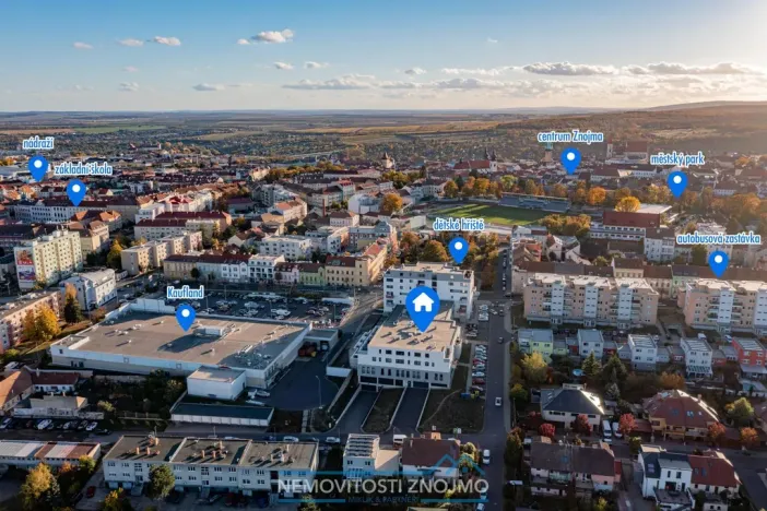 Prodej bytu 2+kk, Znojmo, Kosmákova, 71 m2