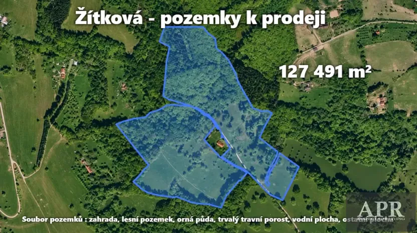 Prodej pozemku, Žítková, 127491 m2