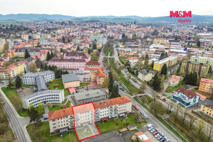 Pronájem bytu 3+1, Klatovy - Klatovy III, U Pazderny, 74 m2