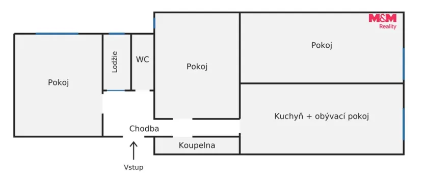 Prodej bytu 3+1, Pardubice - Zelené Předměstí, Havlíčkova, 85 m2