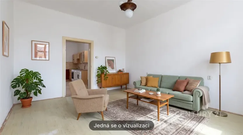 Pronájem bytu 1+1, Ostrava, Západní, 45 m2