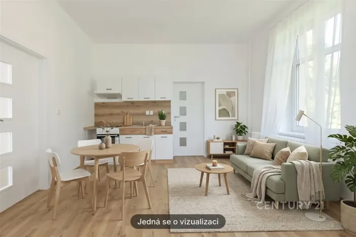 Pronájem bytu 2+kk, Ostrava, Západní, 48 m2