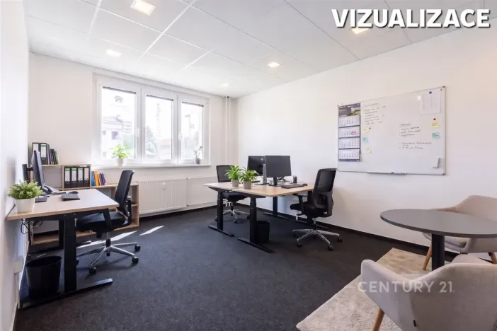Pronájem kanceláře, Most, Obránců míru, 68 m2