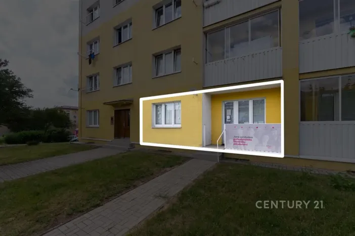 Pronájem kanceláře, Most, Obránců míru, 68 m2