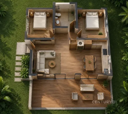 Prodej vily, Puerto Jiménez Canton, Costa Rica, Calle Playa Cañaza, 60 m2
