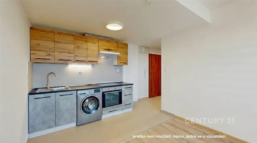 Pronájem bytu 2+kk, Ostrava - Zábřeh, U Studia, 36 m2