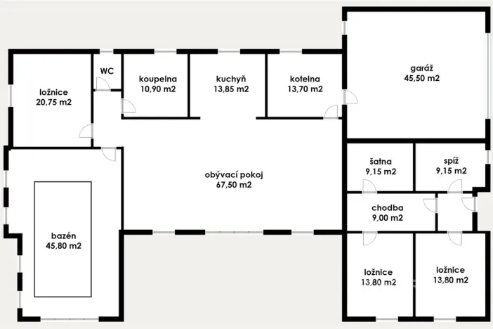Prodej rodinného domu, Lom, Podkrušnohorská, 273 m2
