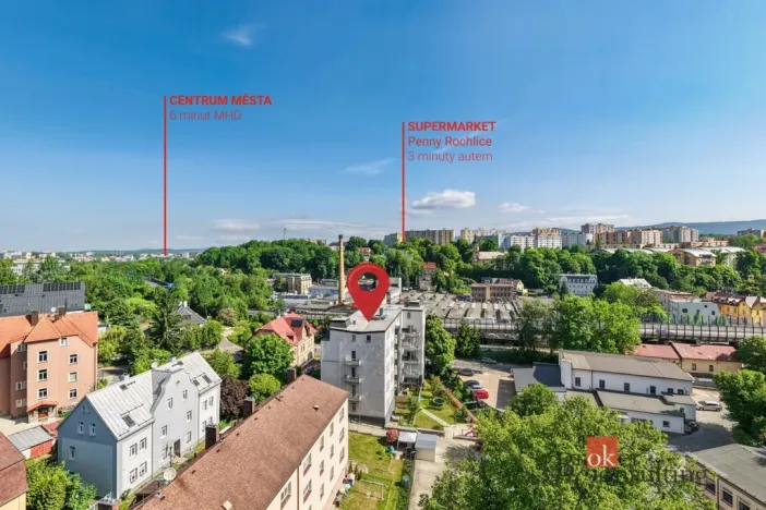Prodej bytu 3+kk, Liberec - Liberec VI-Rochlice, Maršíkova, 70 m2