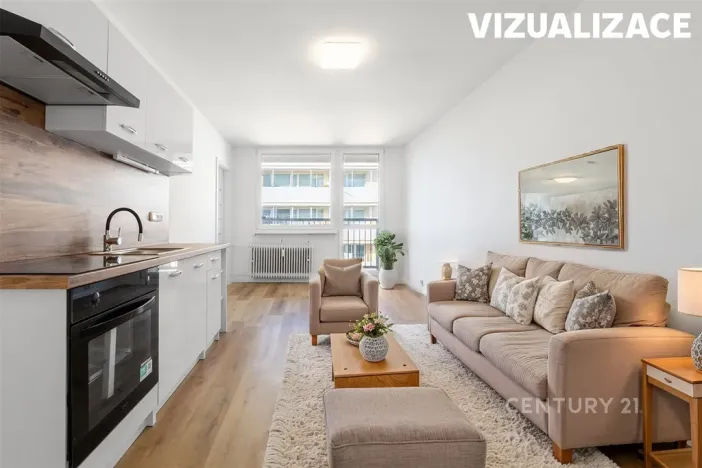 Pronájem bytu 2+kk, Most, Brněnská, 35 m2