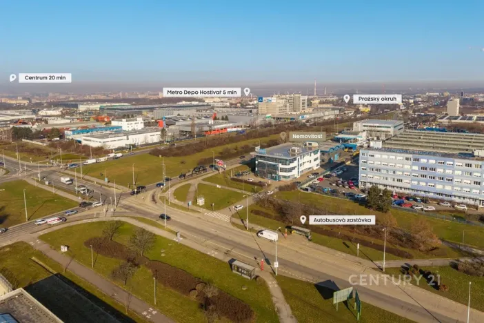 Pronájem kanceláře, Praha - Hostivař, Průmyslová, 670 m2