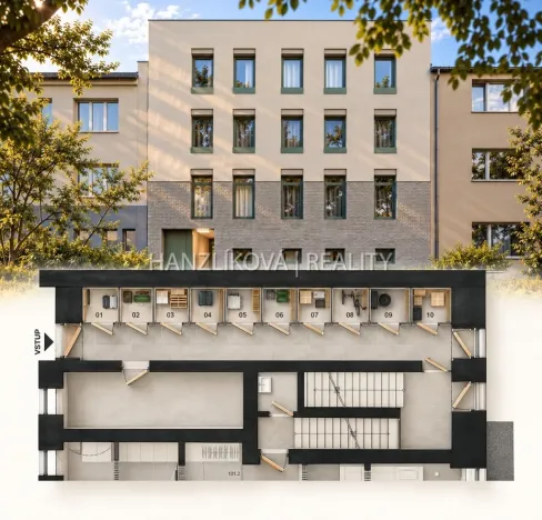 Prodej bytu 1+kk, České Budějovice - České Budějovice 5, Ledenická, 30 m2