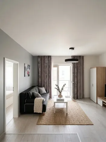 Pronájem bytu 2+kk, Praha - Karlín, U Mlýnského kanálu, 60 m2