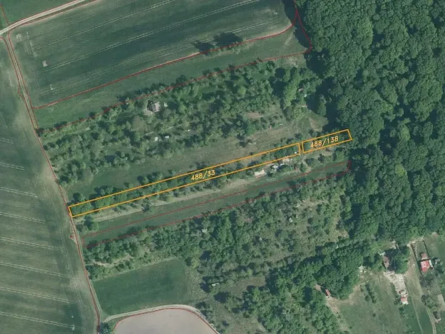 Dražba louky, Kostelec u Holešova, 2660 m2