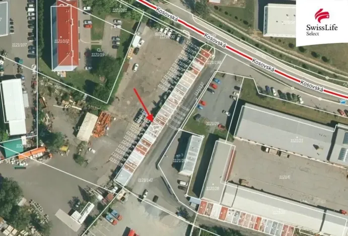 Pronájem garáže, Jihlava, Kosovská, 20 m2