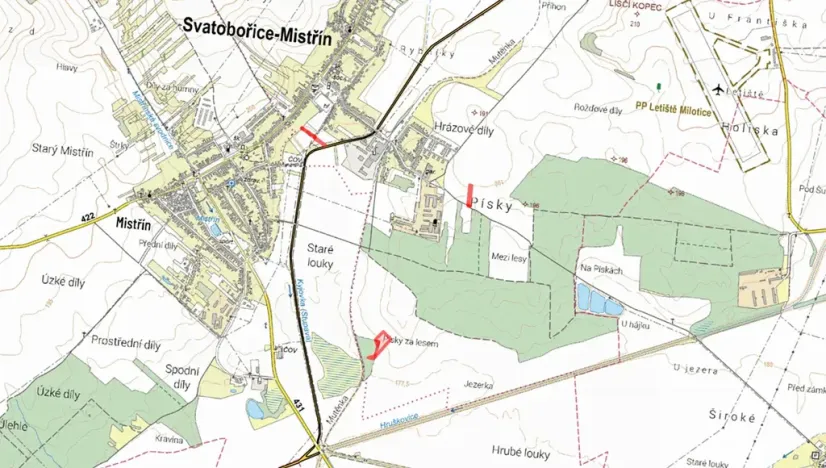 Prodej pole, Svatobořice-Mistřín, 10054 m2