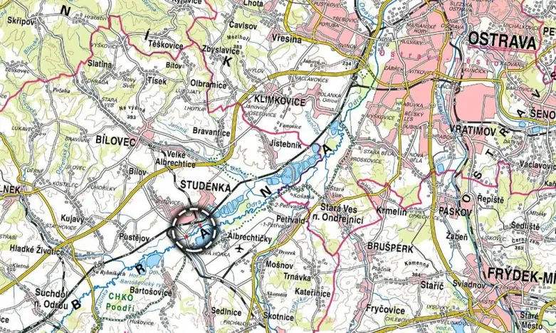 Prodej louky, Studénka, 3571 m2