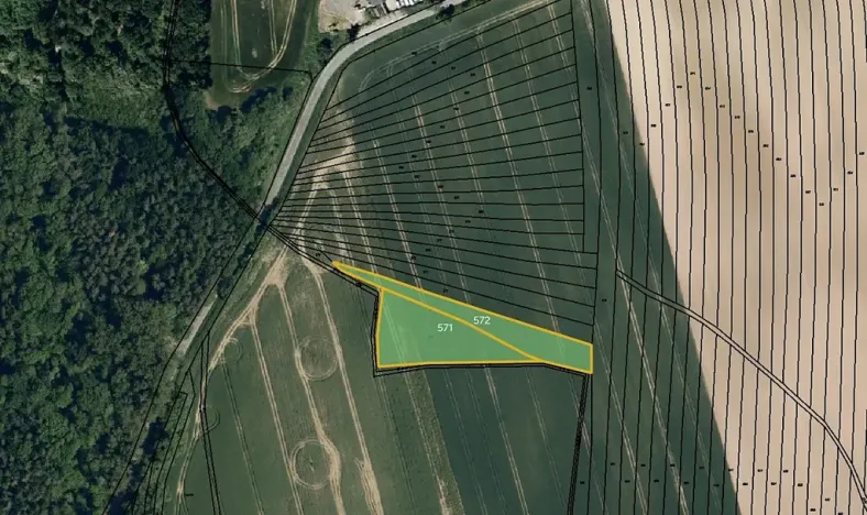 Prodej pole, Vřesovice, 4471 m2