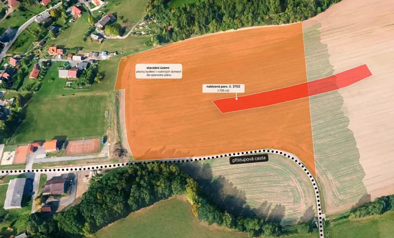 Prodej pozemku pro bydlení, Lukavice, 1795 m2