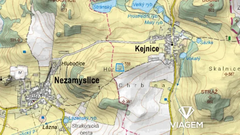Prodej podílu pole, Kejnice, 697 m2