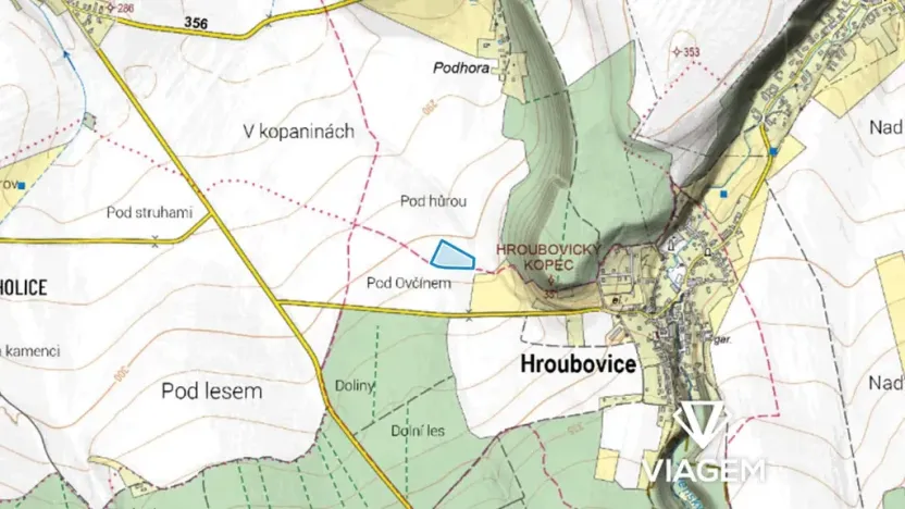 Prodej podílu pole, Luže, 1684 m2