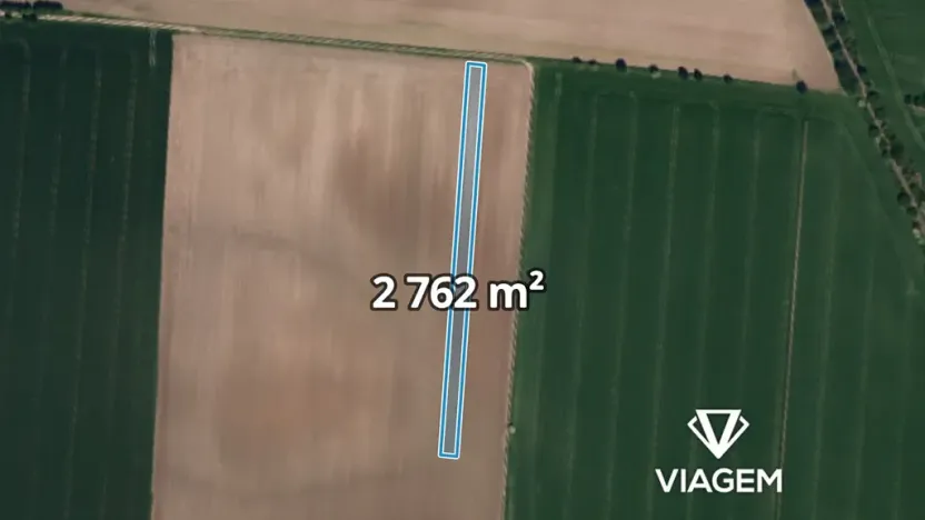 Prodej podílu pole, Kravaře, 1381 m2