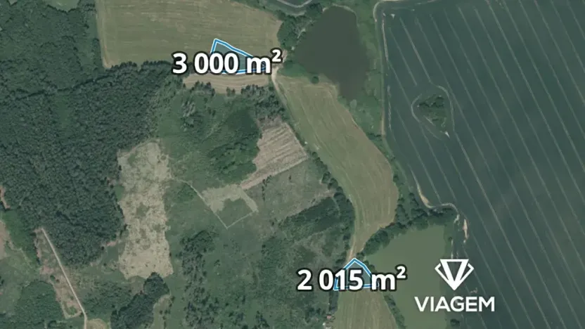 Prodej podílu pole, Vilice, 2507 m2