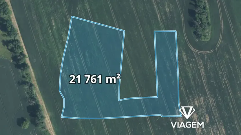 Prodej pole, Třebušín, 21761 m2