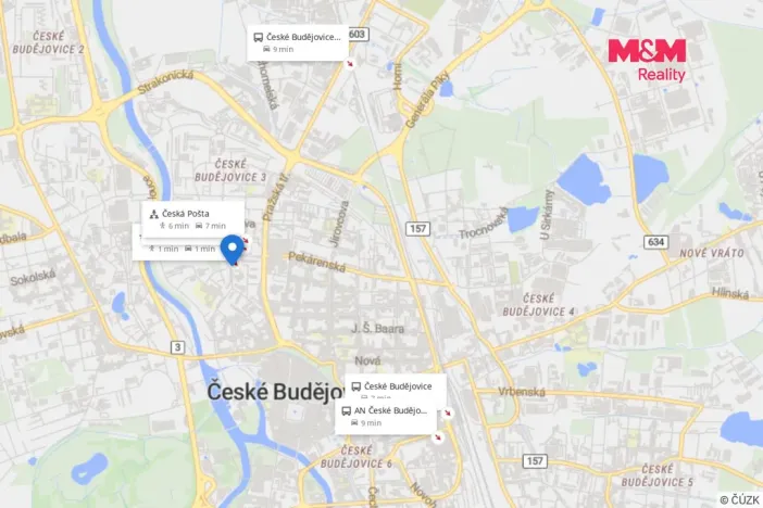 Prodej bytu 3+kk, České Budějovice - České Budějovice 3, Staroměstská, 64 m2