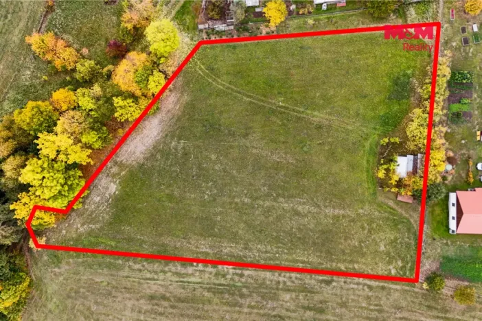 Prodej louky, Lužany - Zelené, 5700 m2