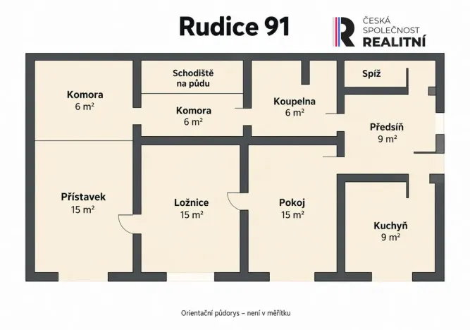 Prodej rodinného domu, Rudice, 100 m2
