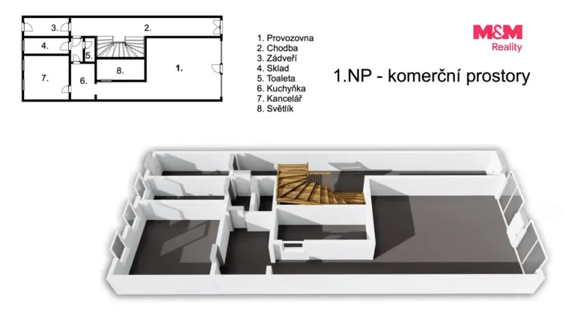 Prodej obchodního prostoru, Rychnov nad Kněžnou, Panská, 489 m2
