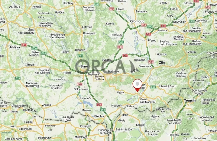 Prodej podílu pole, Moravský Písek, 2422 m2