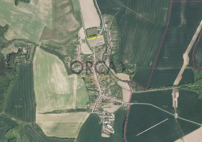 Prodej pole, Mouchnice, 1305 m2