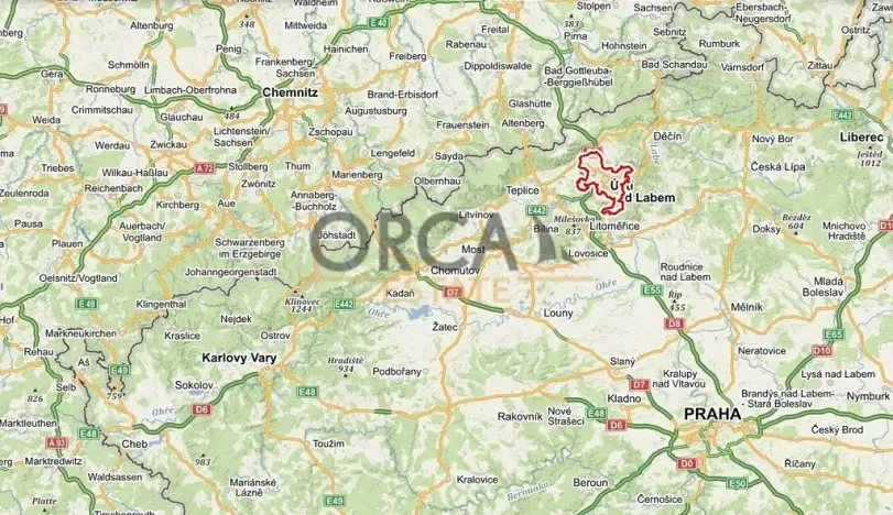 Prodej podílu pole, Ústí nad Labem, 9985 m2