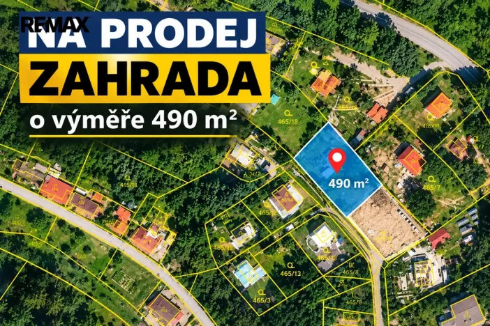 Prodej zahrady, Vranov nad Dyjí, 490 m2