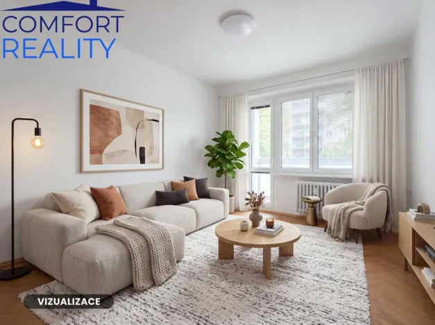 Prodej bytu 2+kk, Ostrava - Poruba, náměstí Družby, 58 m2