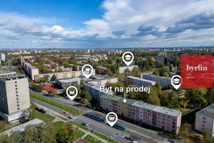Prodej bytu 2+1, Ostrava, Výškovická, 53 m2