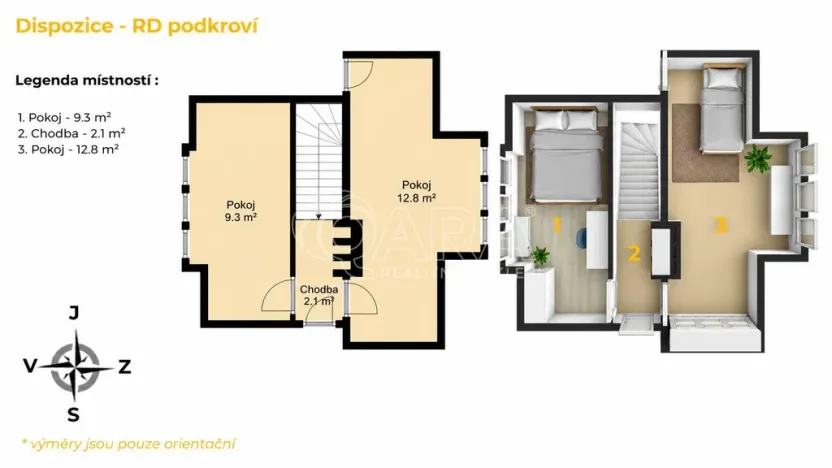 Prodej vily, Řevnice, Nerudova, 162 m2